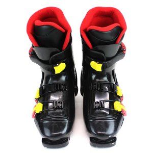 Unisex Alpina CJQ Central Line Ski Boots Black & R